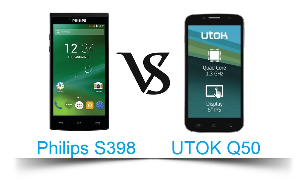 UTOK Q50 Sau Philips S398 Comparatie