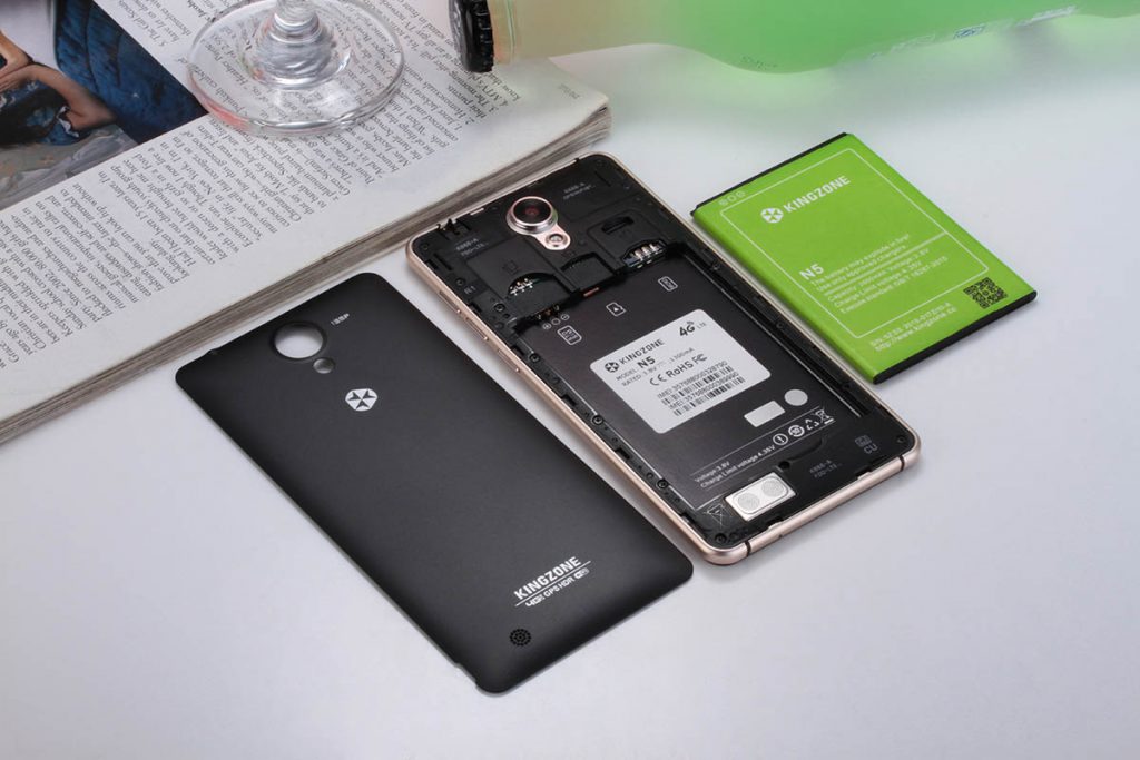KINGZONE N5 telefon cu LTE si sticla 2.5D la super reducere