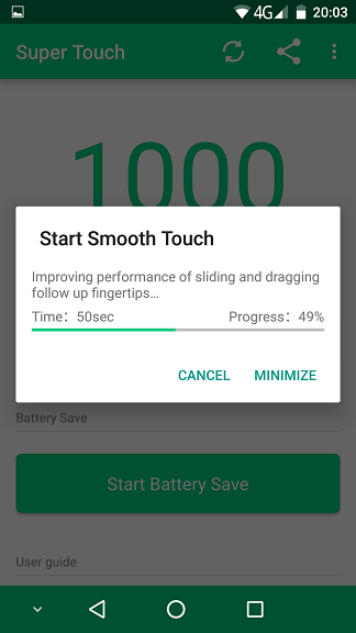 Super Touch, aplicatia care iti face ecranul mai sensibil la atingere si mai bun