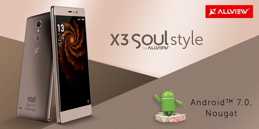 Allview X3 Soul Style primeste update la Android Nougat