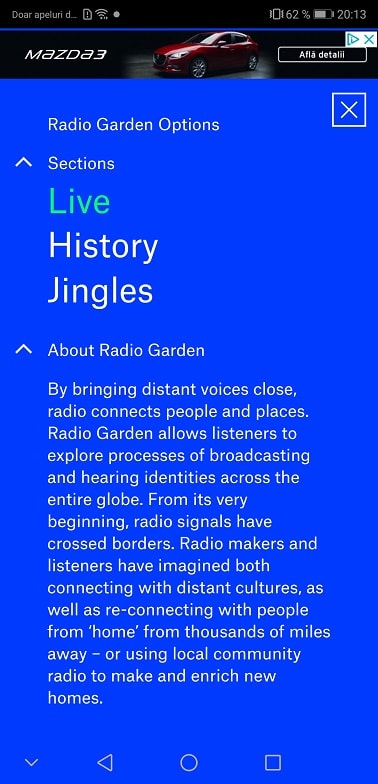 O aplicatie foarte buna de radio in 2018, Radio Garden
