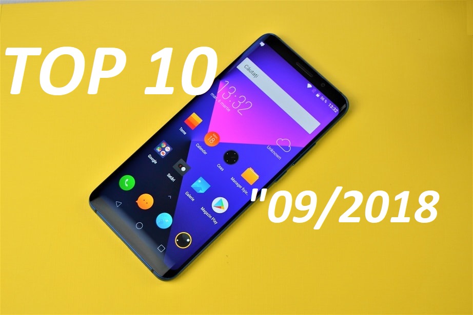 TOP 10 telefoane din China, in luna septembrie 2018