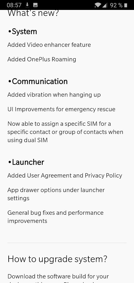 OnePlus 6 primeste inca un update de soft oficial