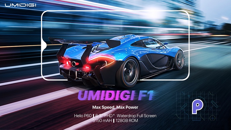 UmiDigi F1 anuntat, procesor puternic si notch de bun simt