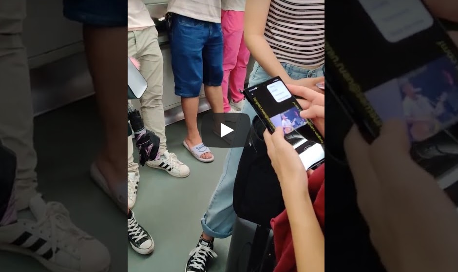 Cum se plimba cu metroul un Samsung Note 10 Plus