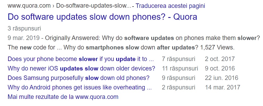 Telefonul ruleaza mai greu dupa un update de soft?