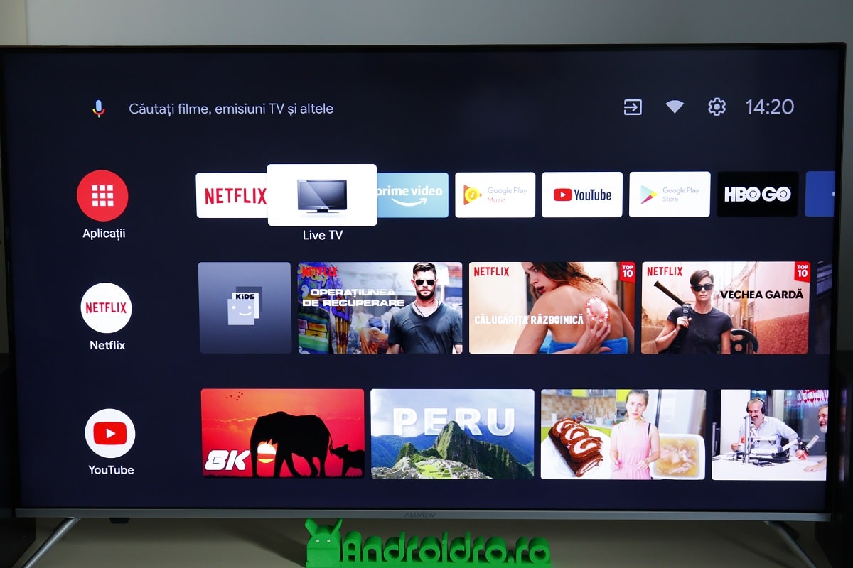 Review Android TV Allview 50ePlay6100U, 4K, HDR, 127cm