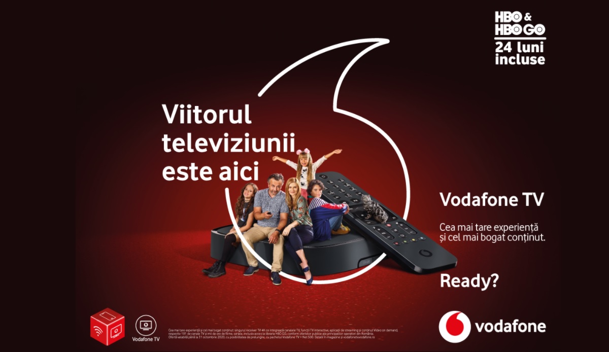Ce mai face Vodafone? Lanseaza un TV BOX si serviciul Vodafone TV