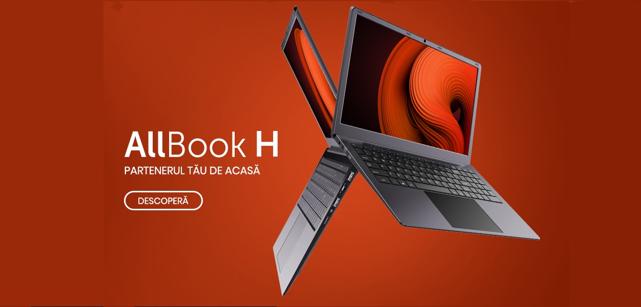 Allview AllBook H devine oficial. Laptopul cu procesor Intel, pareri si pret