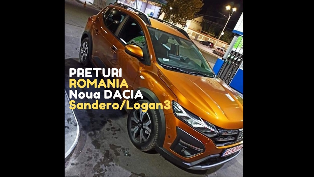 In sfarsit, Dacia anunta preturile pentru Logan 3 si noul Sandero