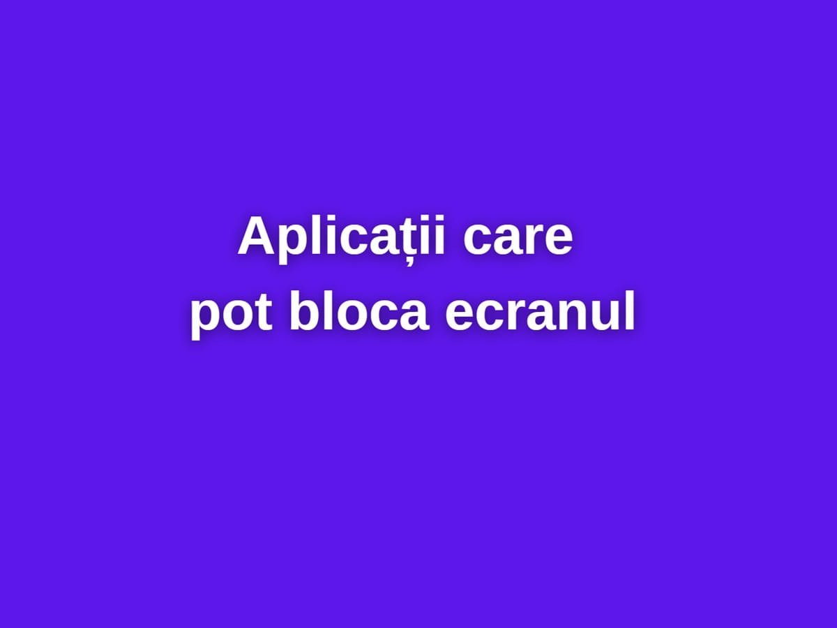 Aplicații care pot bloca ecranul de apel fără avertisment