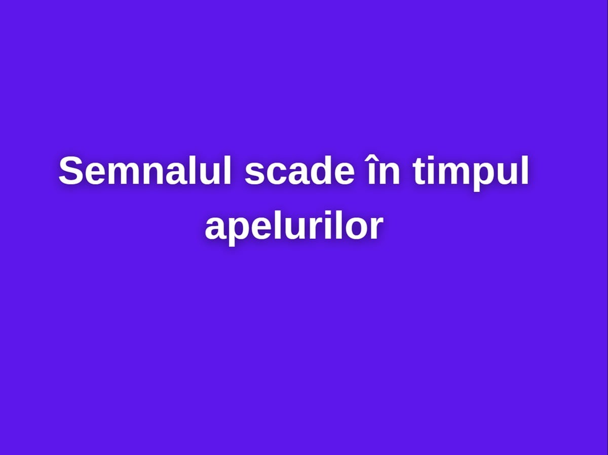 Semnalul scade în timpul apelurilor după actualizare Android