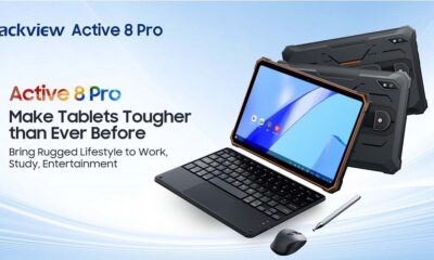 Tableta accesibila cu Harman Kardon si Helio G99, Blackview Active 8 Pro