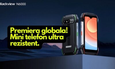 Premiera globala, mini telefon ultra rezistent, Blackview N6000