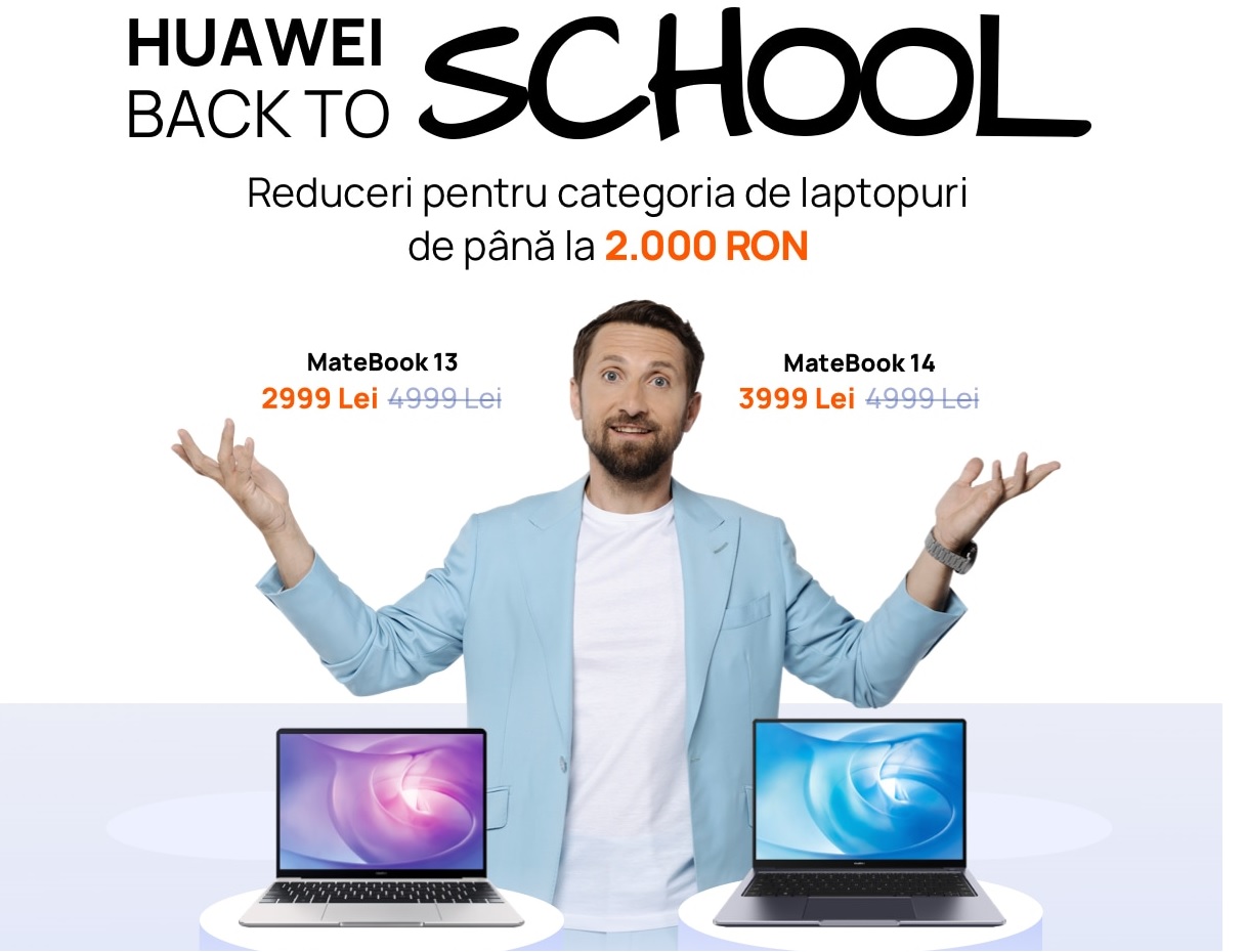 Huawei porneste campania Back To School cu o serie de reduceri
