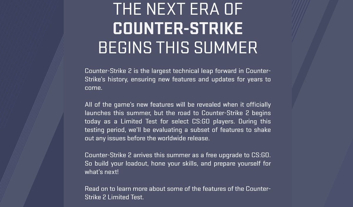 Cand va fi lansat Counter Strike 2, versiune complet gratuita