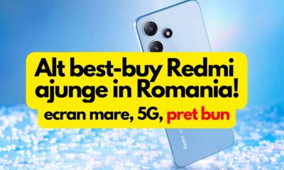 Nou in Romania, telefon cu pret mic, ecran mare, Redmi 12 5G