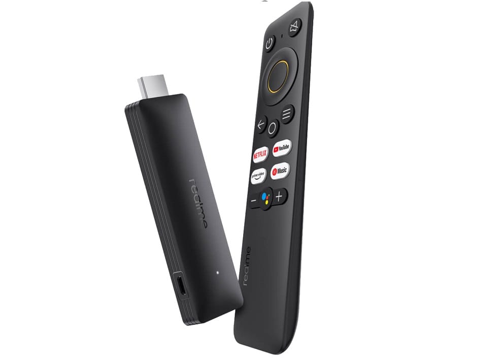 Fa-ti televizorul SMART cu Realme 4K Smart Google TV stick