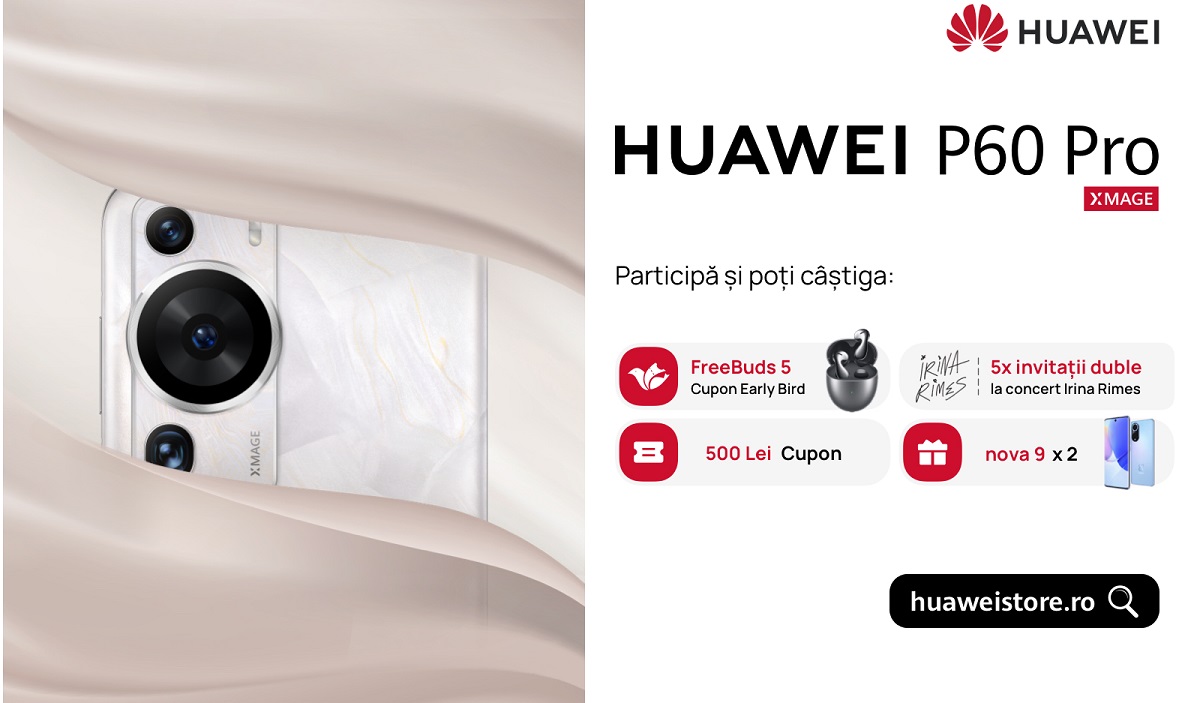 Este oficial, Huawei Romania va lansa P60 PRO si Mate X3