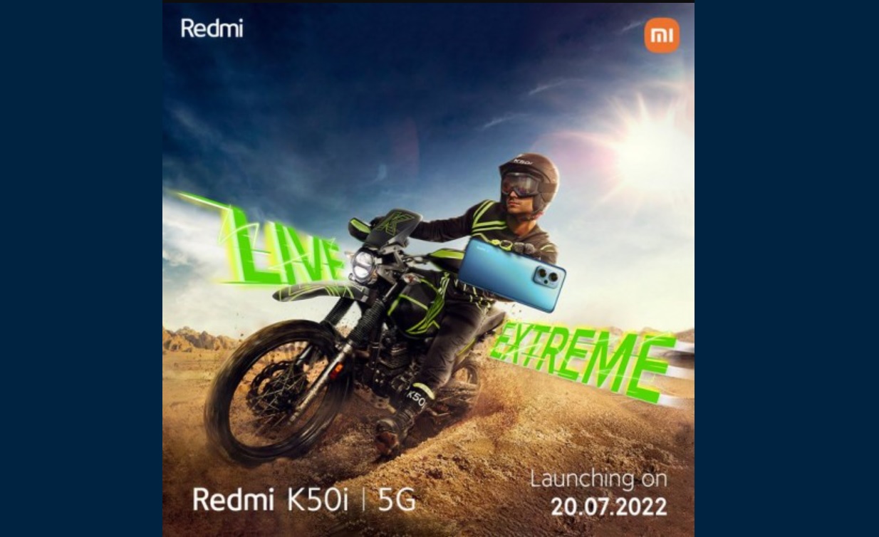 Redmi K50i va fi dezvaluit in data de 20 iulie 2022