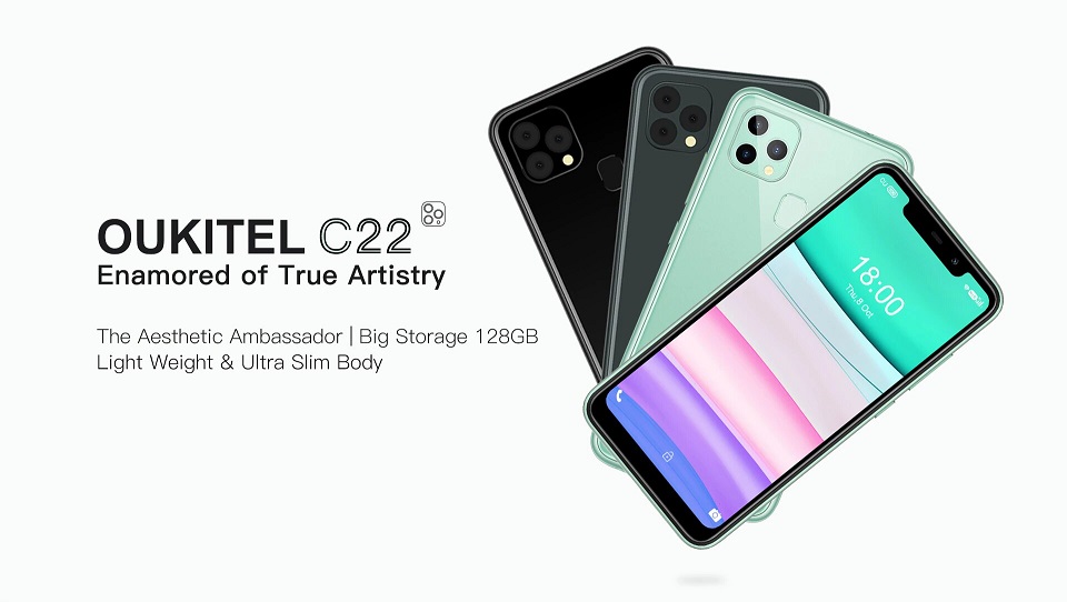 Oukitel C22 este o clona de iPhone 12, telefon cu pret mic