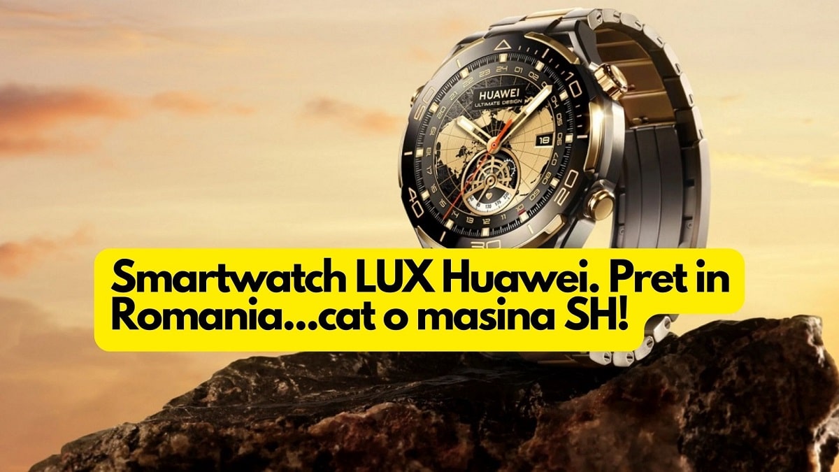 Ceasul asta Huawei costa cat o masina in Romania